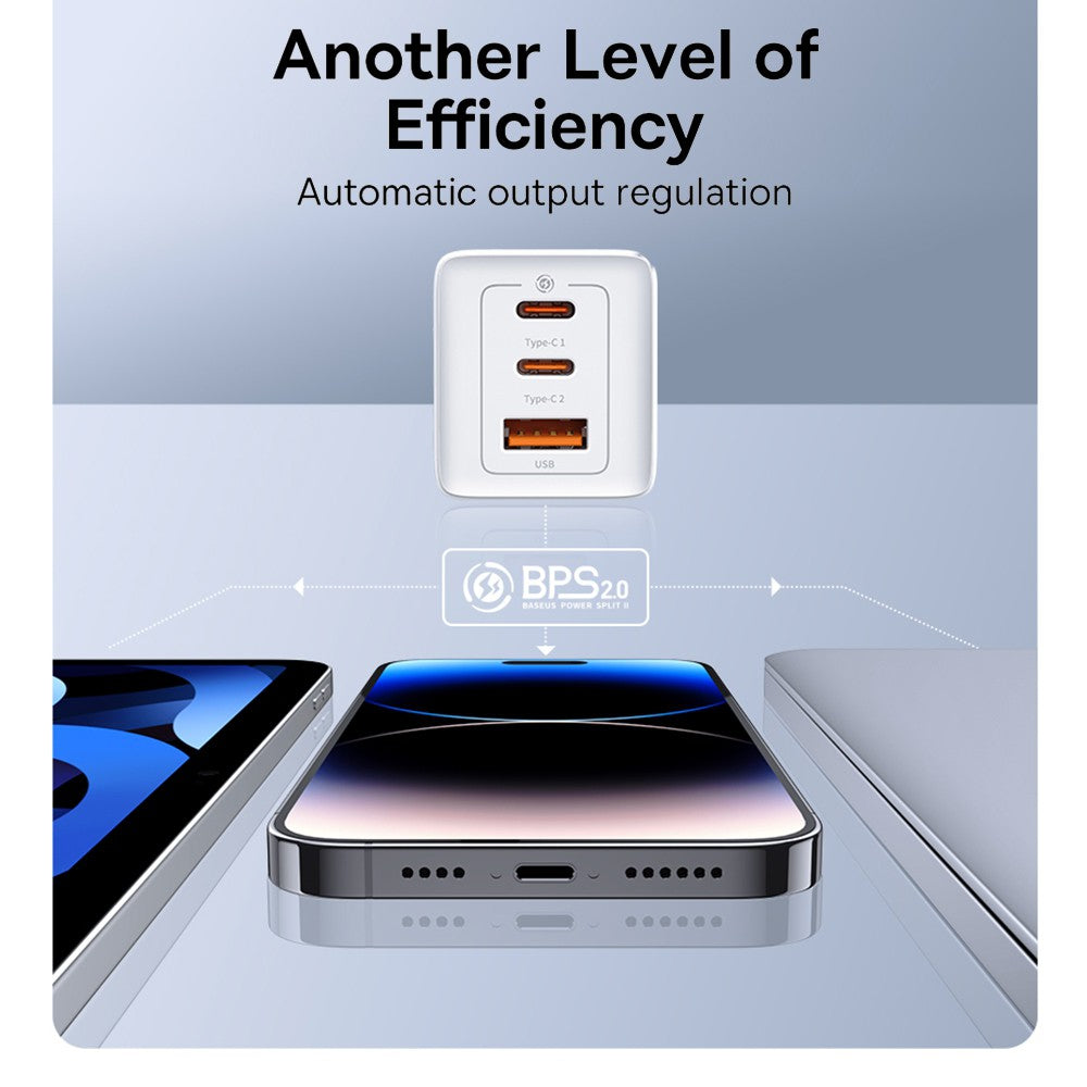 Baseus GaN5 Pro Fast Charger 65W -White