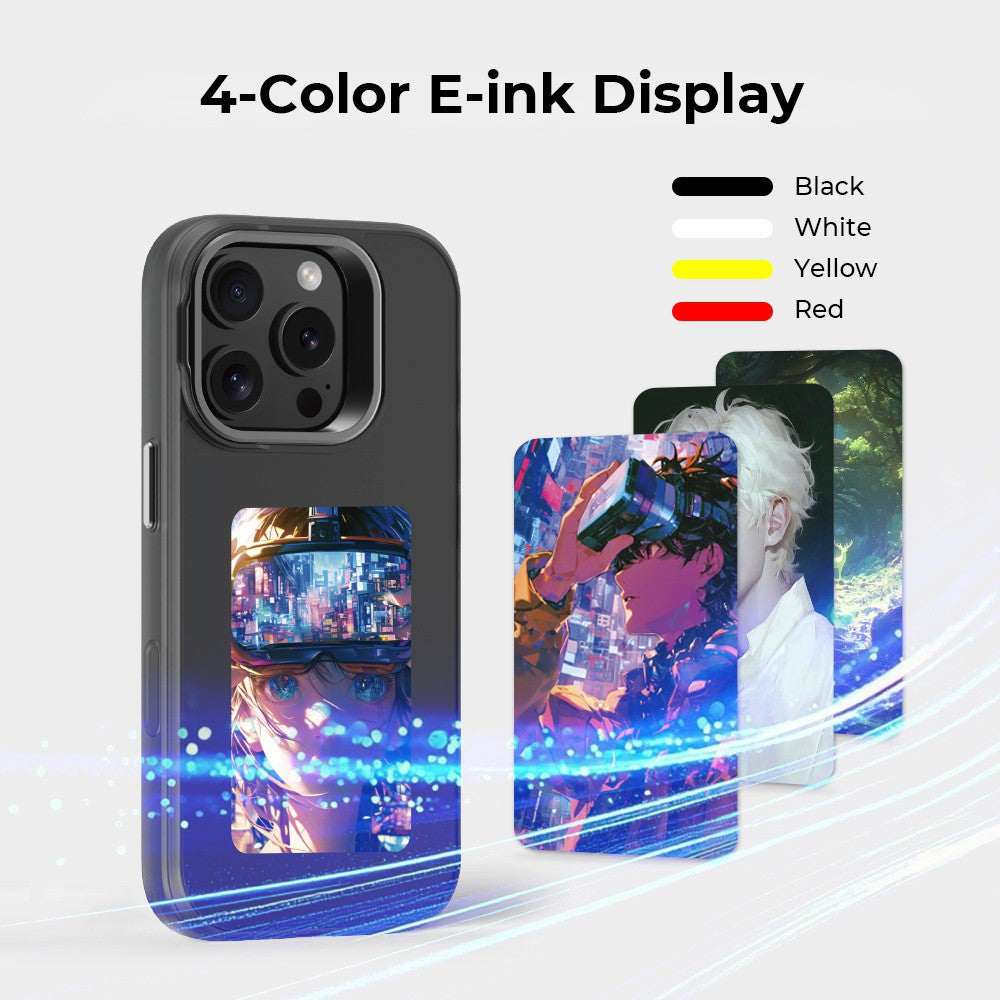 iPhone 16 Pro Max E-ink Display Customizable MagSafe Case