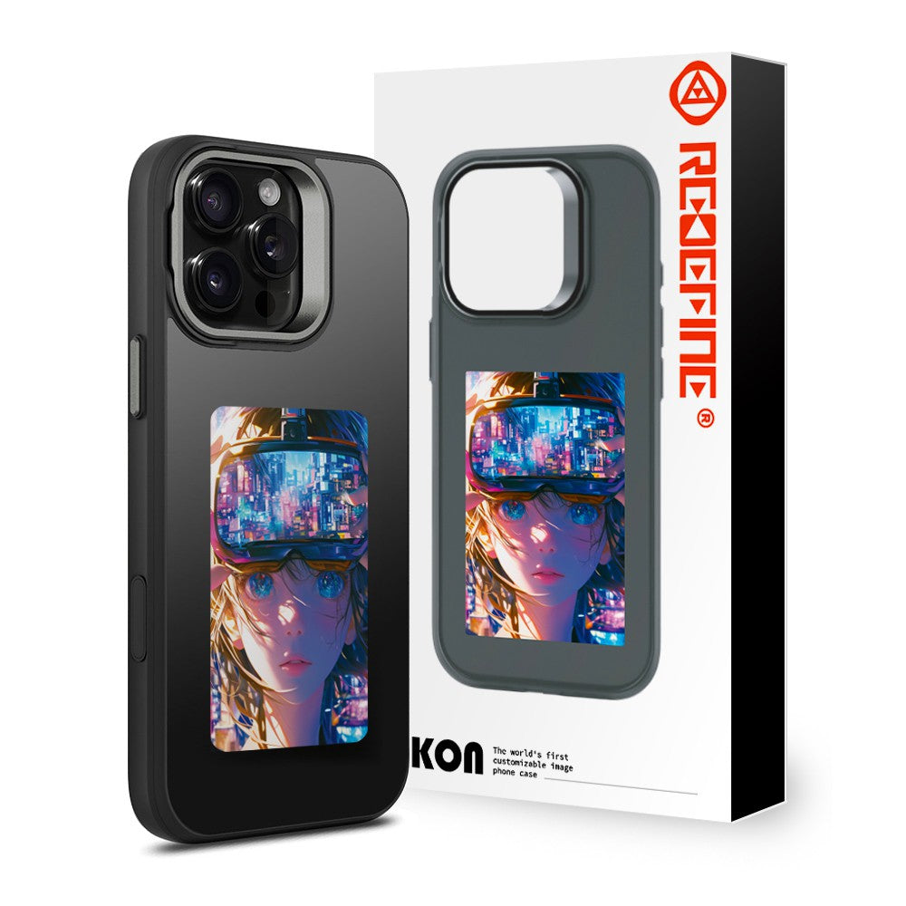 iPhone 16 Pro Max E-ink Display Customizable MagSafe Case