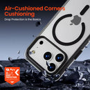 REDEFYNE Airshield case side profile showing raised screen lip