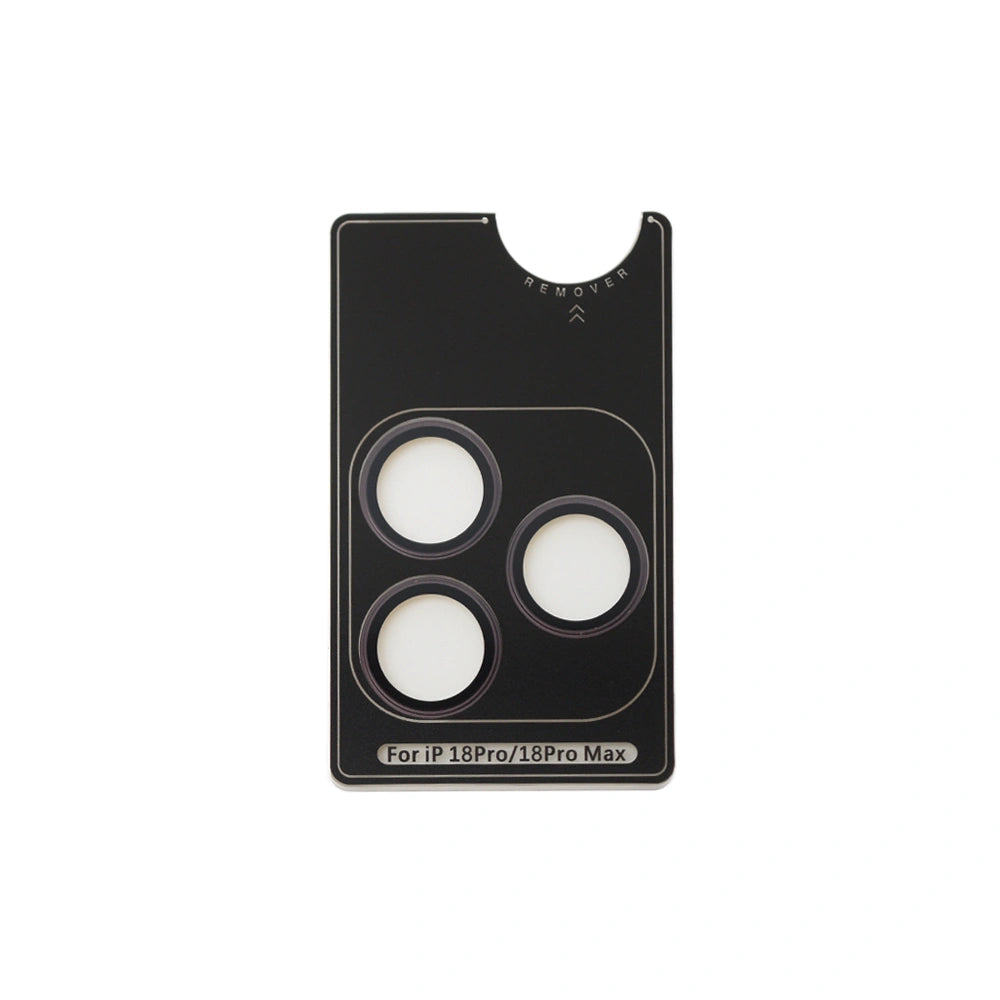 Detail of the wine metal ring and tempered glass on the Kinglas camera lens protector
