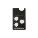 Detail of the wine metal ring and tempered glass on the Kinglas camera lens protector