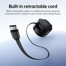 Hoco DWQ02 Qi2 3-in-1 Foldable MagSafe Charger with Retractable Cable – 15W Fast Charge