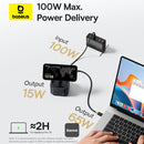 Baseus MagPro Series II 100W Power Delivery pass through with 15W wireless charging OZ Tech Deals