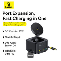 Baseus MagPro Series II key features Qi2 15W wireless charging 4K HDMI 10Gbps OZ Tech Deals