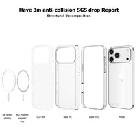 Ultimake UTIA iPhone 17 Pro Max case scratch-resistant clear exterior