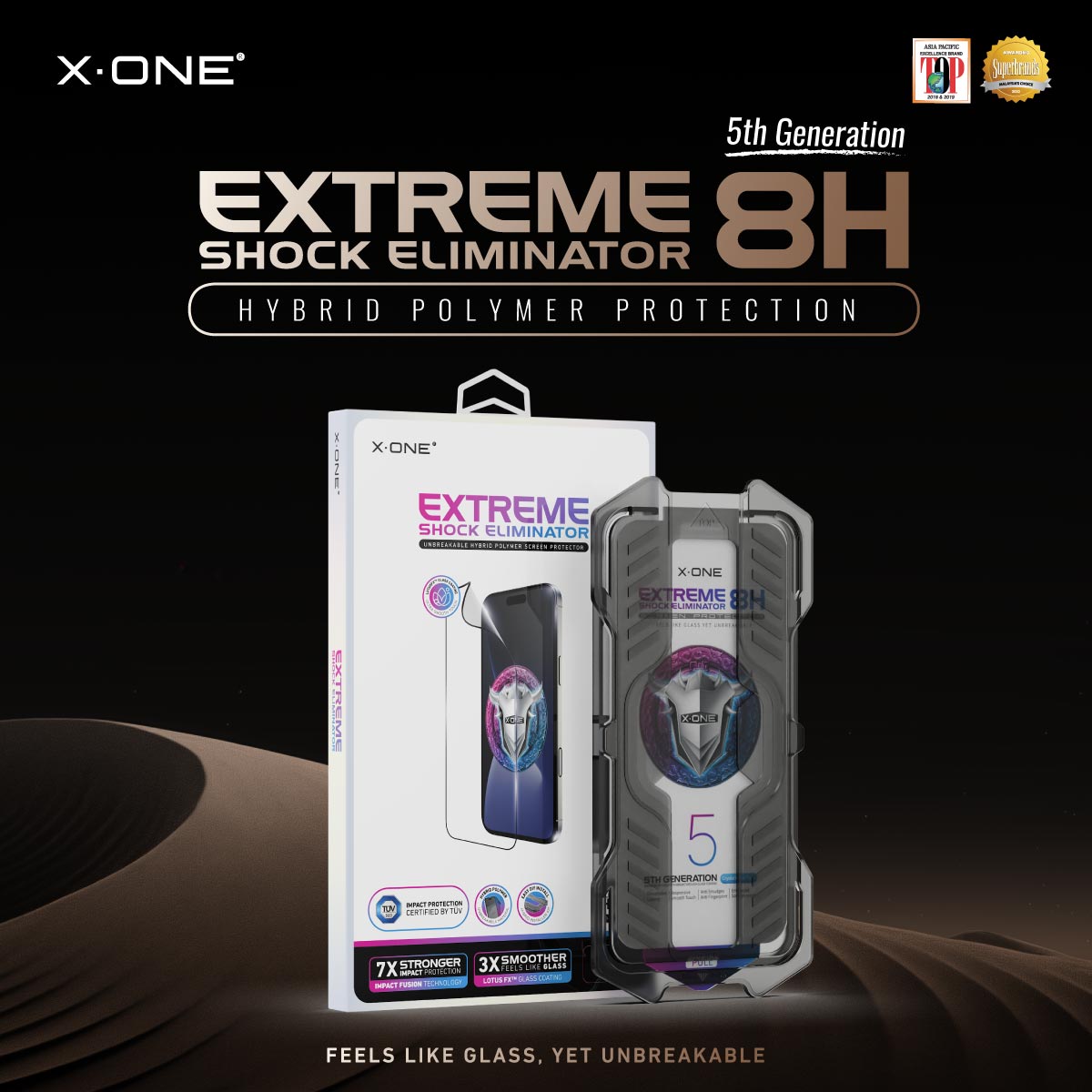 X.One Hybrid Polymer Screen Protector