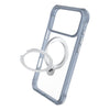 REDEFYNE Rebound MagSafe case with ring kickstand for iPhone 17 Pro and 18 Pro in blue