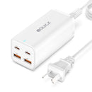 iQuick 100W GaN 4-port charging station retail packaging