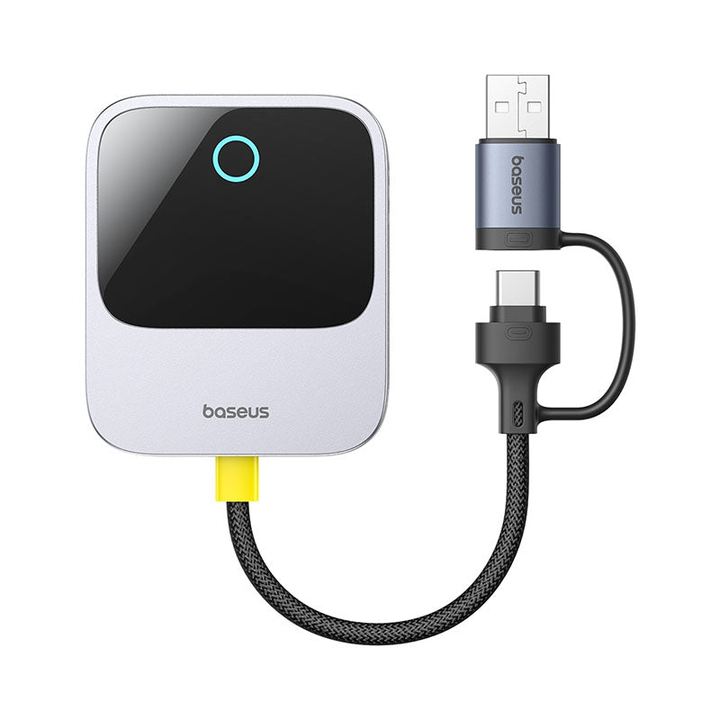 One-piece design of the Baseus SafeJourney adapter with gel pad