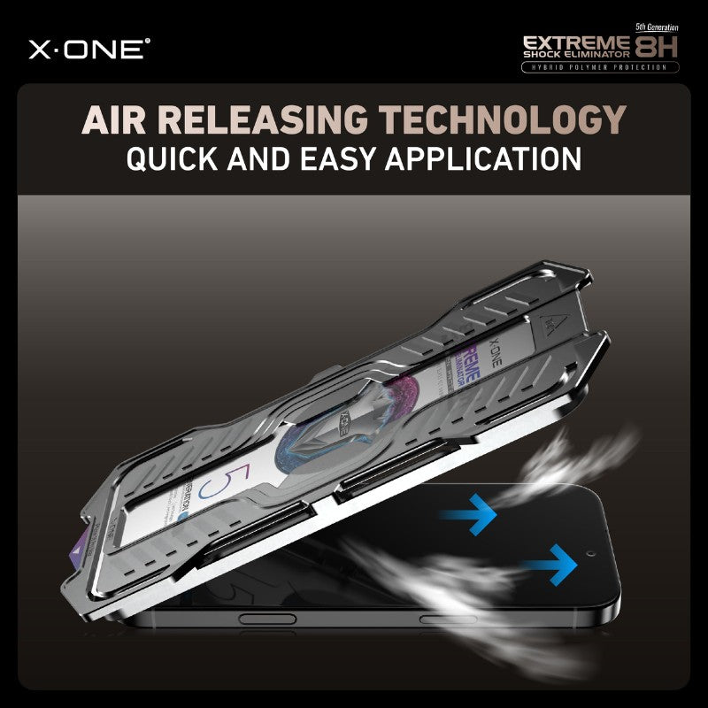 X.One screen protector bubble free installation technology OZ Tech Deals