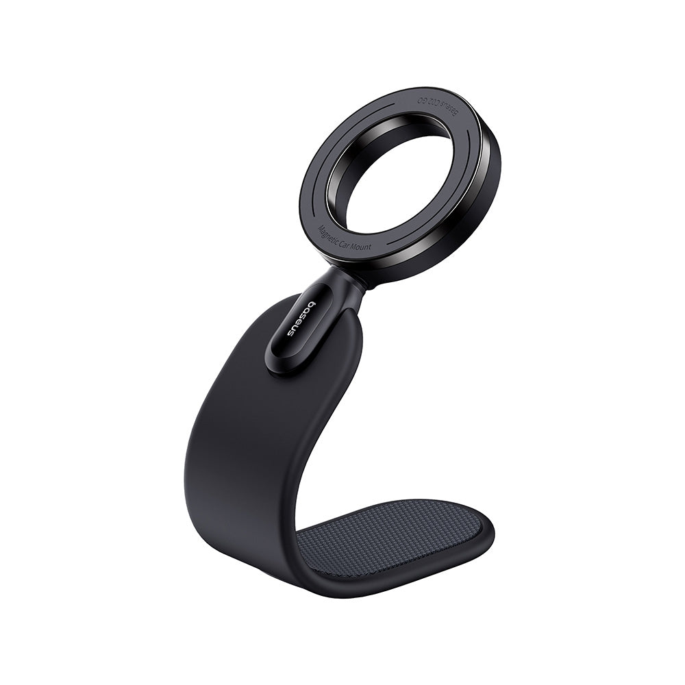 Baseus C02 Go bendable magnetic car phone mount in black
