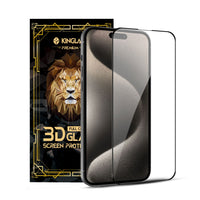 Kinglas full coverage tempered glass screen protector for iPhone 18 Pro Max