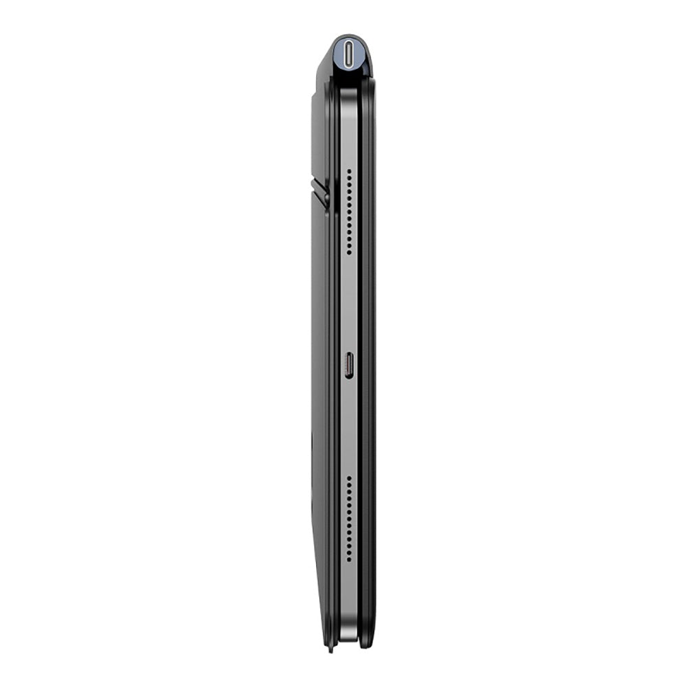 Baseus Brilliance Series 2 keyboard case in laptop position with stylus