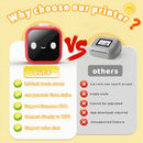 AI sticker printer features