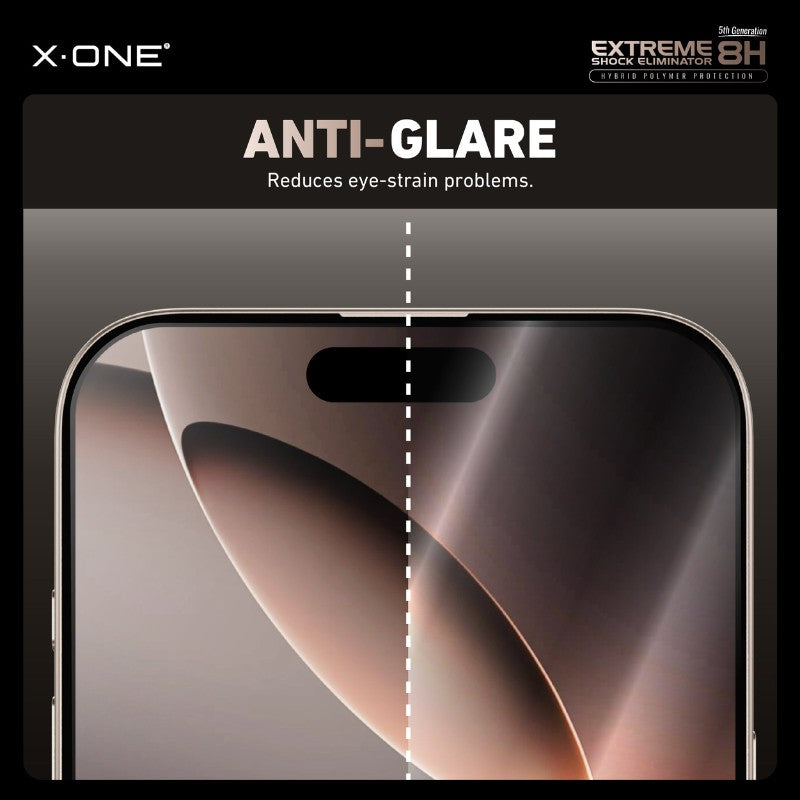 iPhone 16 Pro Max / 17 Pro Max Xone Unbreakable Polymer Clear Screen Protector