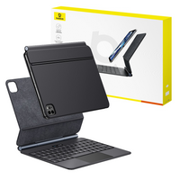 Baseus Brilliance Series 2 keyboard case for iPad Pro 11 and iPad Air, front view with retail box