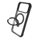 REDEFYNE Rebound MagSafe case with ring kickstand for iPhone 17 Pro Max and 18 Pro Max in black