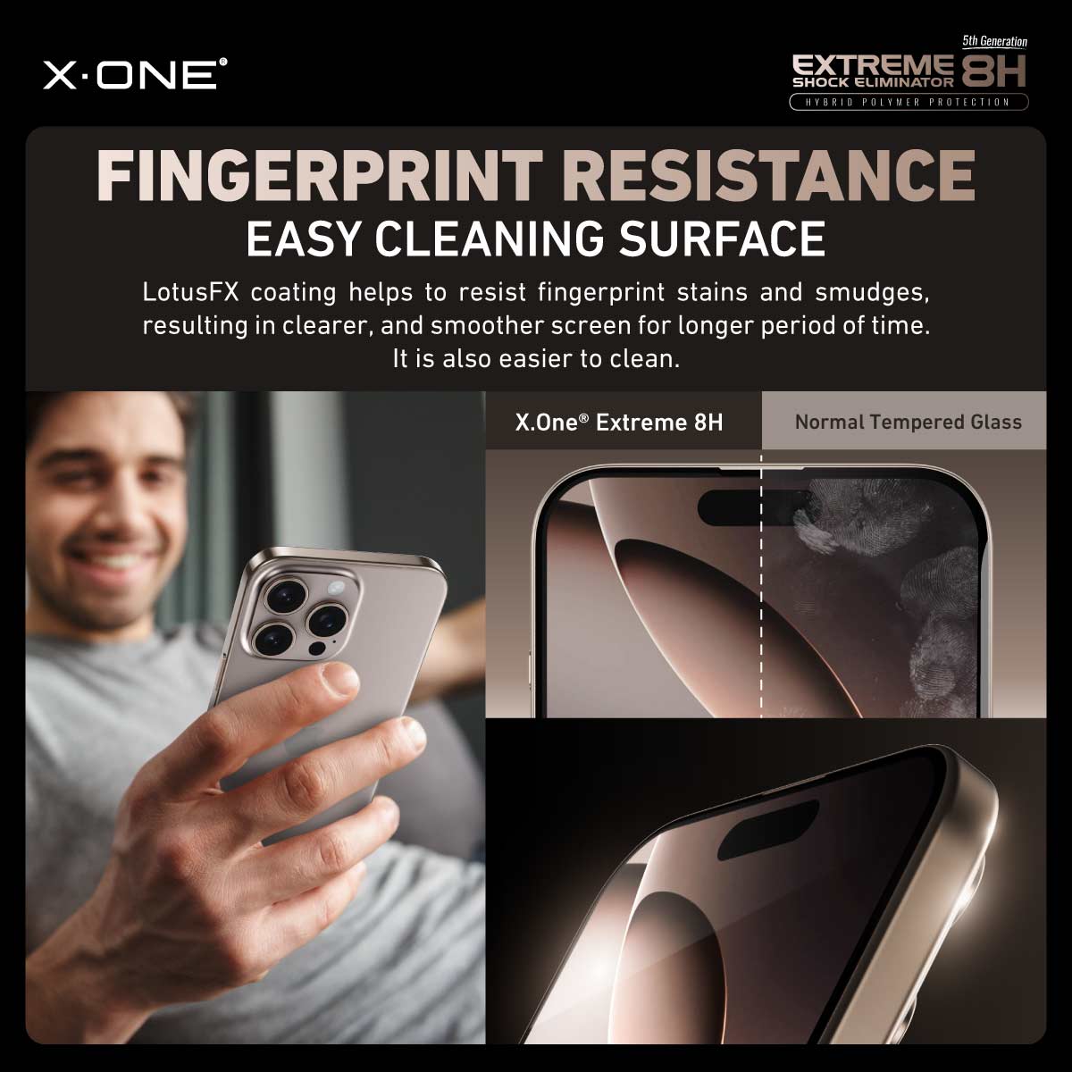 X.One Hybrid Polymer Screen Protector