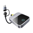 Baseus SafeJourney adapter size shown in hand