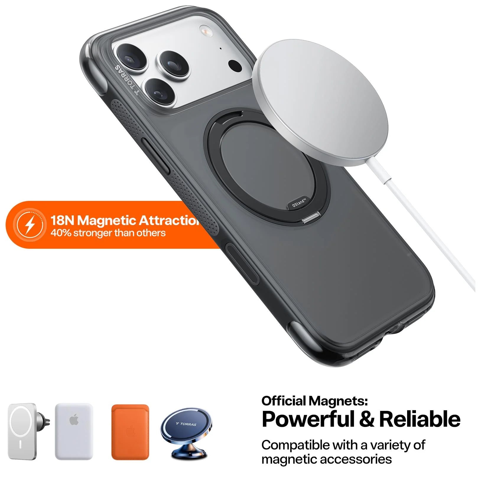 iPhone 17 Pro Max Torras Ostand R Air MagSafe Case