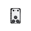 Kinglas Armor frosted metal camera lens protector in silver on an iPhone 18 Pro Max camera island