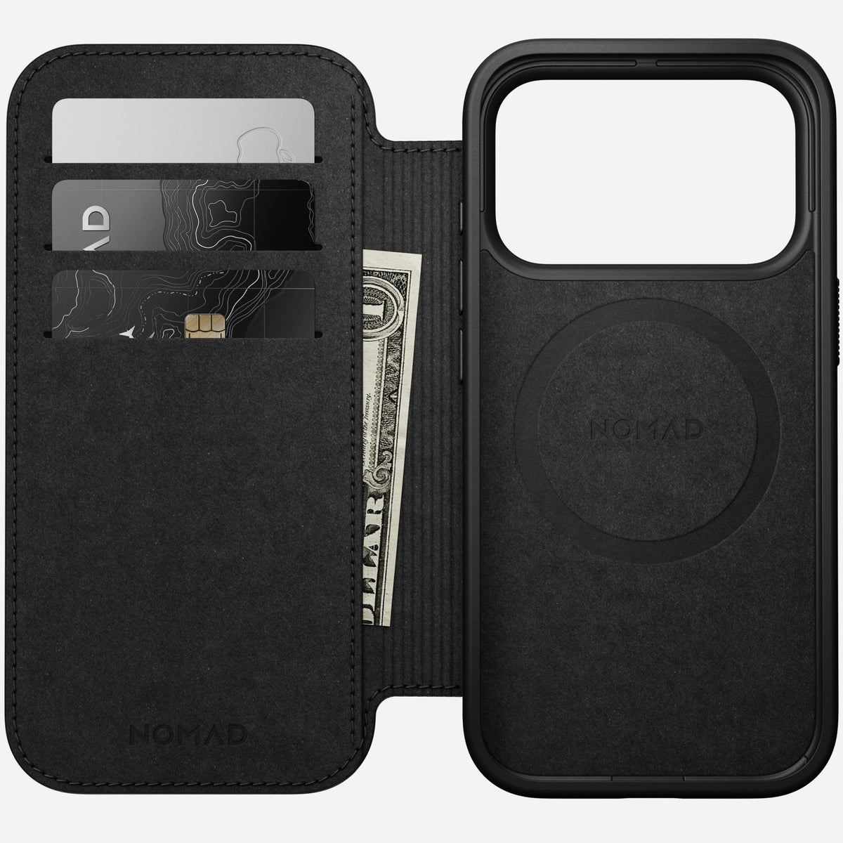 iPhone 17 Pro / 18 Pro Nomad Modern Camino Leather Folio