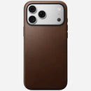 Nomad Modern Camino case for iPhone 18 Pro Max showing bumper and button detail