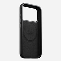 Black Horween leather Nomad Modern case shown on its own