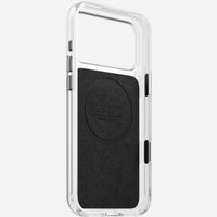 Rustic brown Nomad Clear case for iPhone 18 Pro Max shown on its own