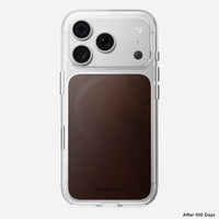 Side profile of the Nomad Clear case for iPhone 18 Pro showing TPU bumper