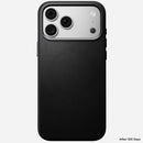 Side profile of the Nomad Traditional Camino case for iPhone 18 Pro Max