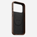 Brown Camino leather Nomad Traditional case shown on its own