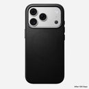 Side profile of the Nomad Traditional Camino case for iPhone 18 Pro