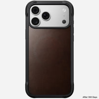 Side profile of the Nomad Rugged case for iPhone 18 Pro Max showing raised bezel