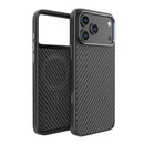 REDEFYNE Armor Xtreme Kevlar MagSafe case for iPhone 17 Pro Max and 18 Pro Max, front and back view in black