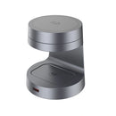 REDEFYNE Qi2.2 25W 3-in-1 foldable magnetic wireless charging station in gun metal