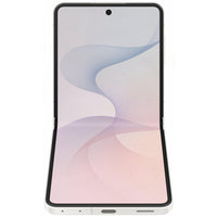 Samsung Galaxy Z Flip8 256GB in Cream - folded from the side