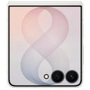Samsung Galaxy Z Flip8 256GB in Cream - cover screen detail