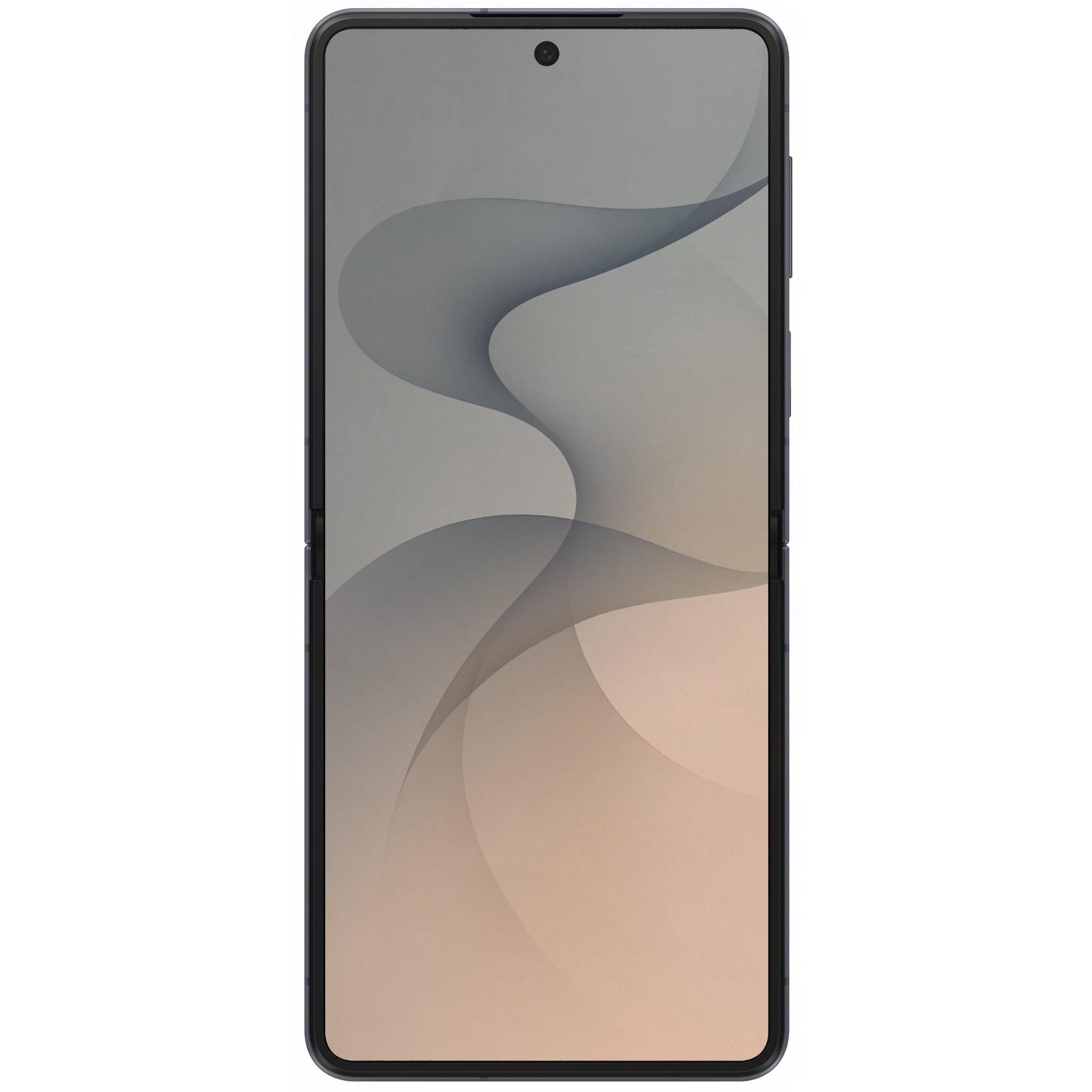 Samsung Galaxy Z Flip8 256GB in Graphite - rear view