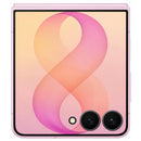 Samsung Galaxy Z Flip8 256GB in Pink - cover screen detail