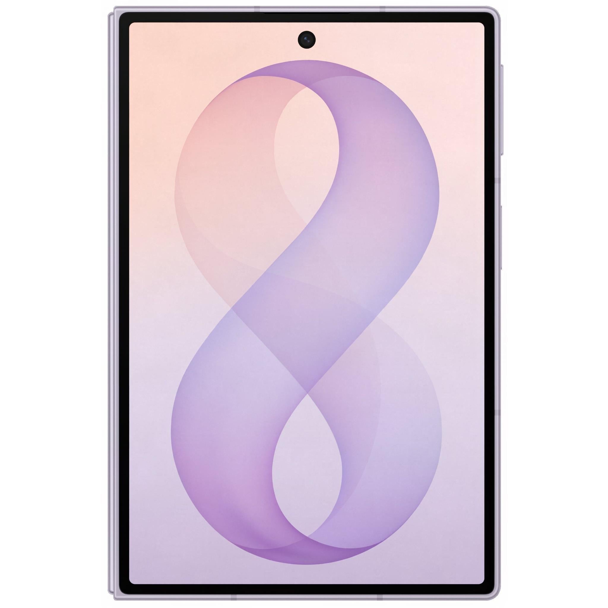 Samsung Galaxy Z Fold8 256GB in Lavender - unfolded showing the main screen