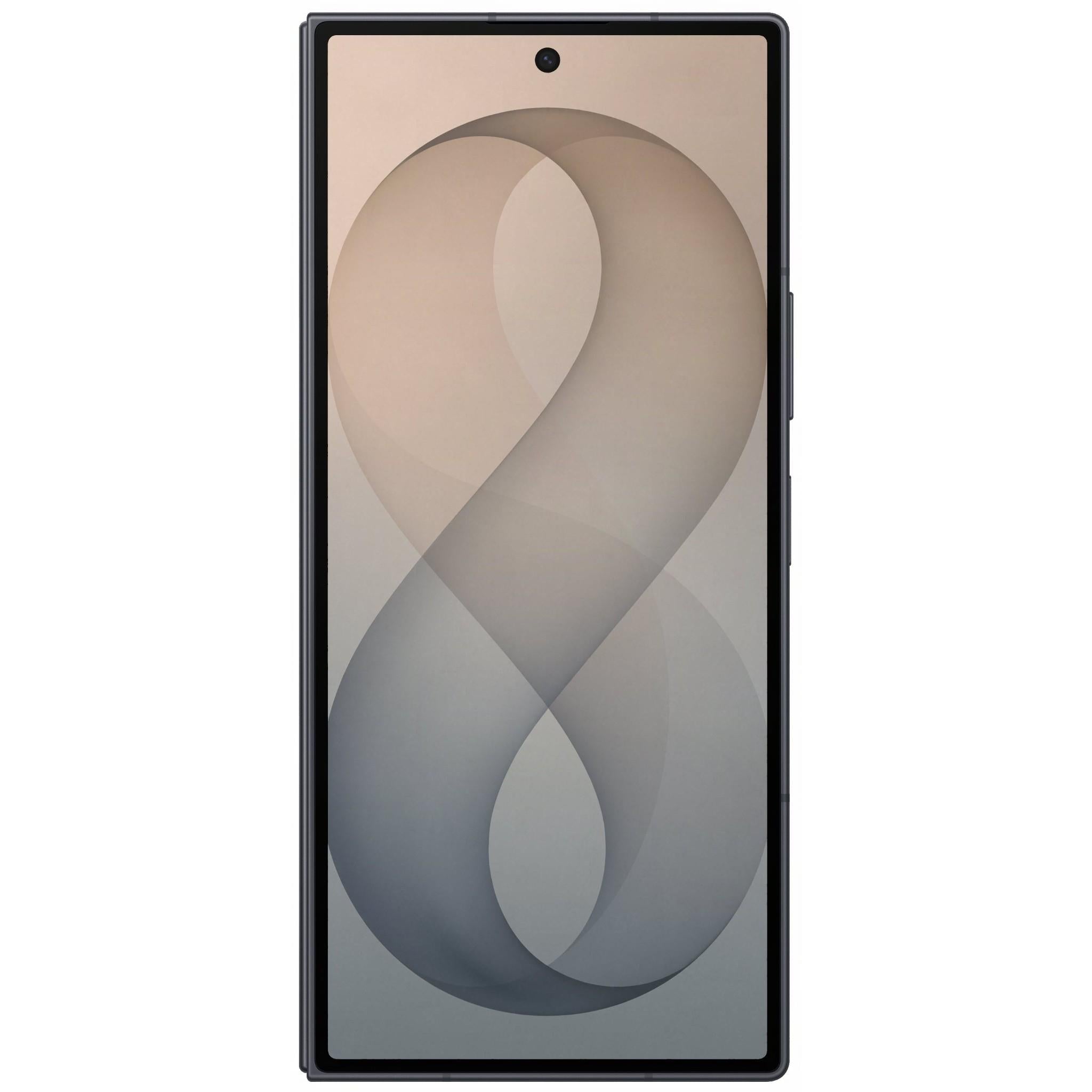 Samsung Galaxy Z Fold8 Ultra 256GB in Graphite - unfolded showing the main screen