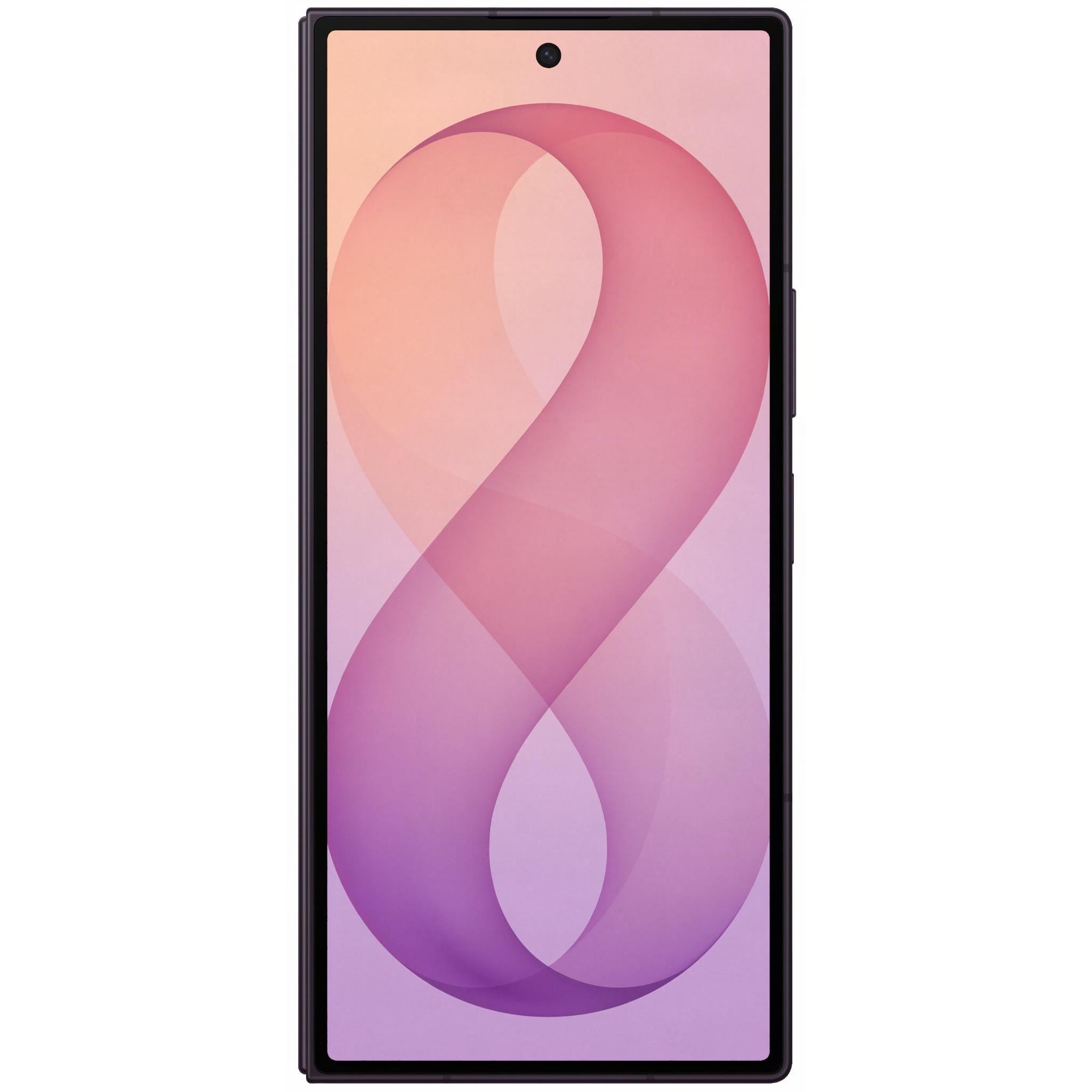 Samsung Galaxy Z Fold8 Ultra 256GB in Violet Shadow - unfolded showing the main screen