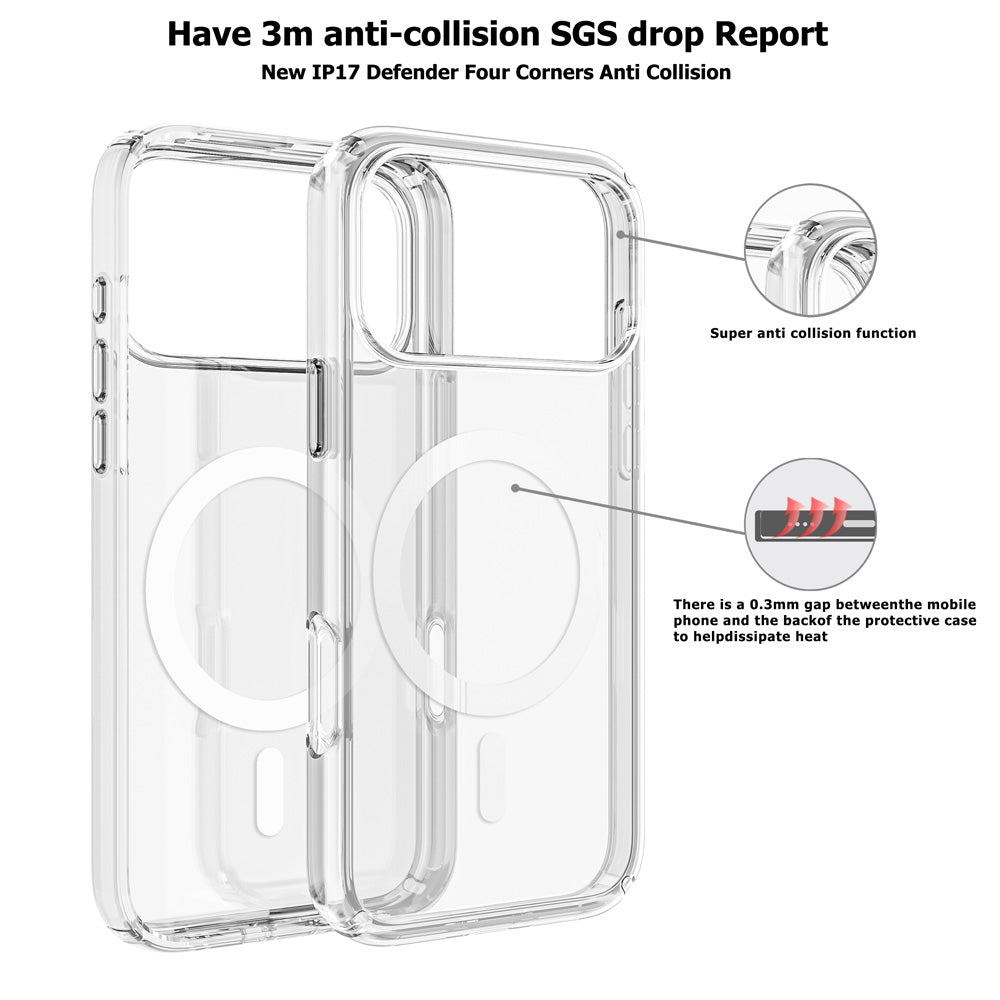 Ultimake UTIA iPhone 17 Pro Max case PC and TPU dual-layer build