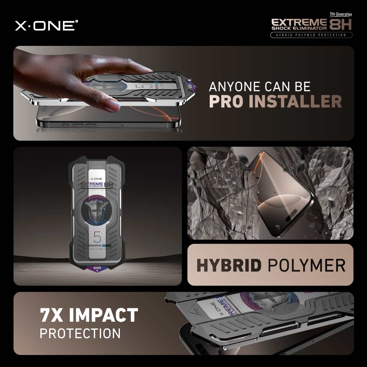 X.One Hybrid Polymer Screen Protector