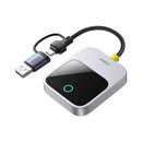 Wireless CarPlay running on a car display via the Baseus SafeJourney