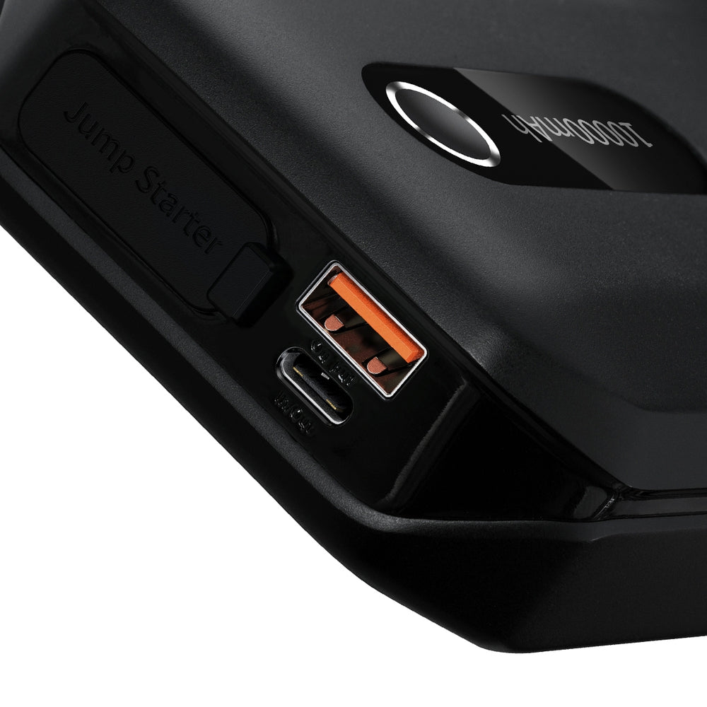 Built-in LED torch on the Super Energy Pro jump starter