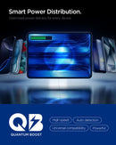 Spigen Essential QB wall charger with USB-C cable connected - fast charging in use