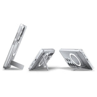 Side profile of Spigen Ultra Hybrid S MagSafe case showing slim protection